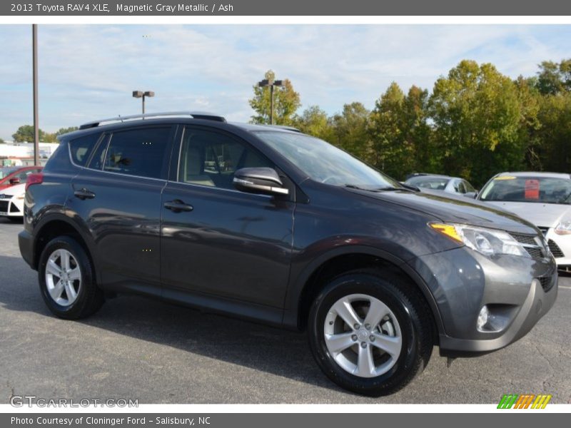Magnetic Gray Metallic / Ash 2013 Toyota RAV4 XLE