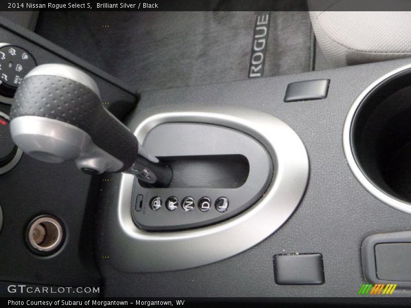 Brilliant Silver / Black 2014 Nissan Rogue Select S