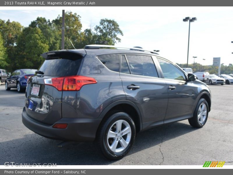 Magnetic Gray Metallic / Ash 2013 Toyota RAV4 XLE