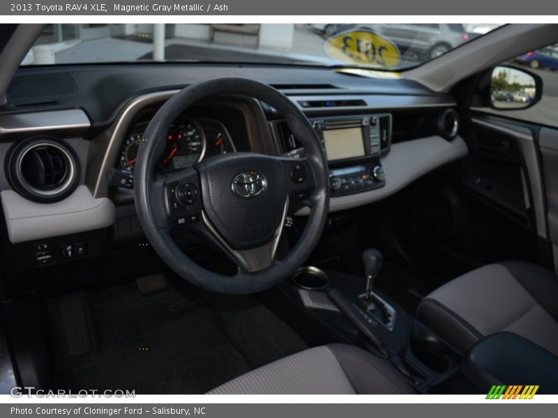 Magnetic Gray Metallic / Ash 2013 Toyota RAV4 XLE