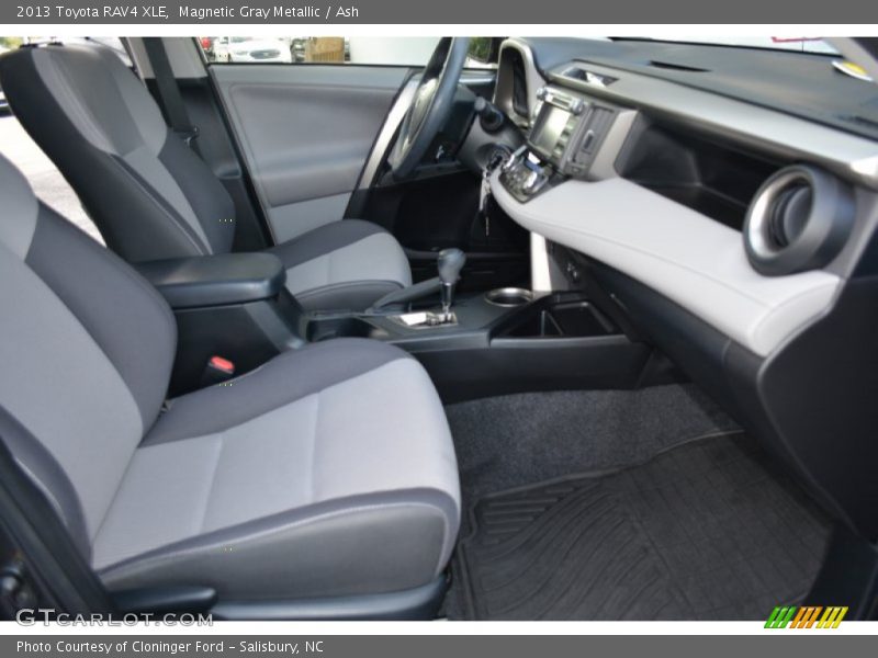 Magnetic Gray Metallic / Ash 2013 Toyota RAV4 XLE