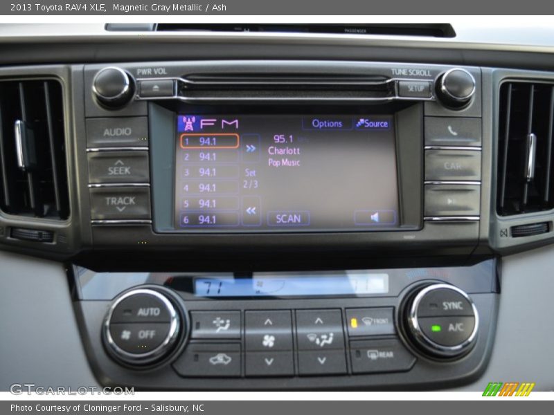 Magnetic Gray Metallic / Ash 2013 Toyota RAV4 XLE