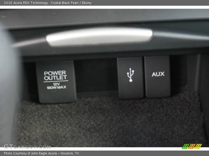 Crystal Black Pearl / Ebony 2016 Acura RDX Technology