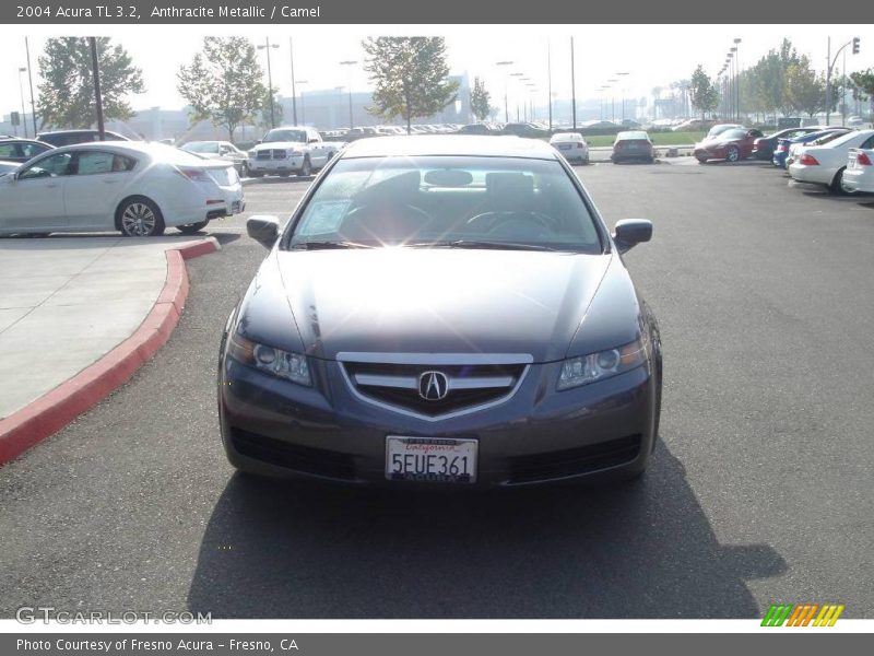 Anthracite Metallic / Camel 2004 Acura TL 3.2