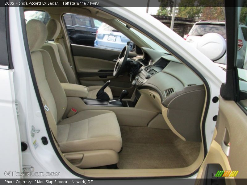 Taffeta White / Ivory 2009 Honda Accord LX Sedan