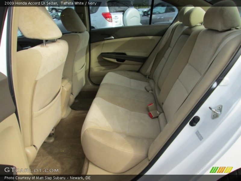 Taffeta White / Ivory 2009 Honda Accord LX Sedan