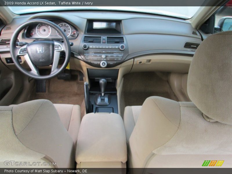 Taffeta White / Ivory 2009 Honda Accord LX Sedan