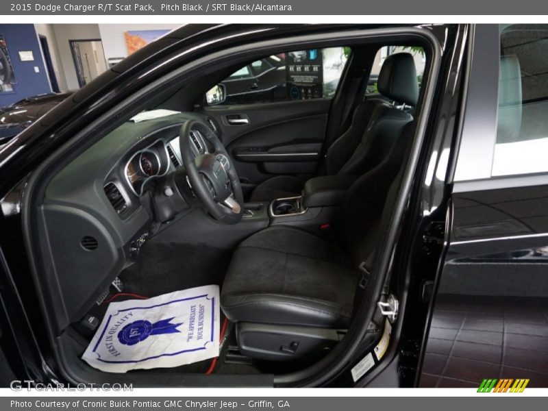  2015 Charger R/T Scat Pack SRT Black/Alcantara Interior
