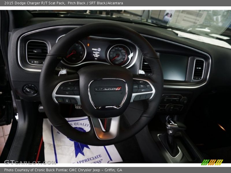 Dashboard of 2015 Charger R/T Scat Pack