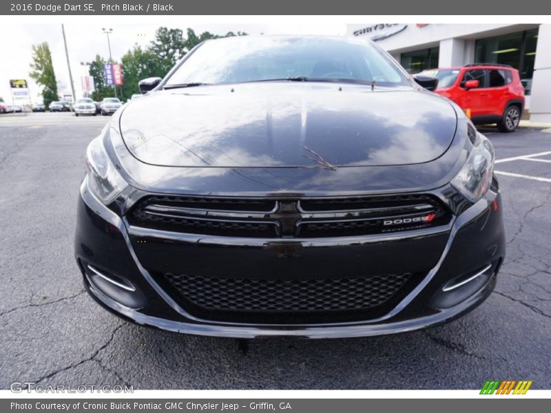 Pitch Black / Black 2016 Dodge Dart SE