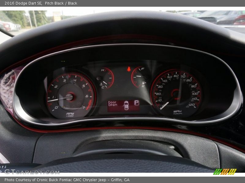 Pitch Black / Black 2016 Dodge Dart SE