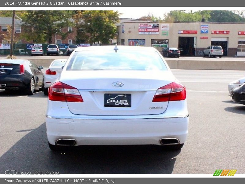 Casablanca White / Cashmere 2014 Hyundai Genesis 3.8 Sedan