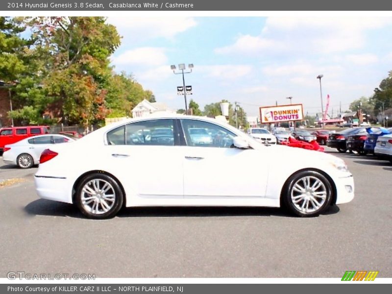 Casablanca White / Cashmere 2014 Hyundai Genesis 3.8 Sedan