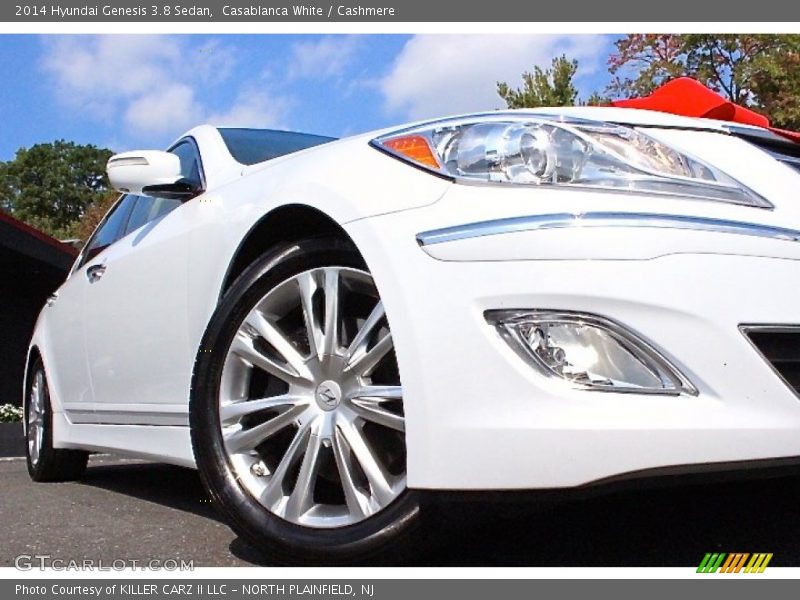 Casablanca White / Cashmere 2014 Hyundai Genesis 3.8 Sedan