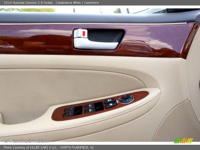 Casablanca White / Cashmere 2014 Hyundai Genesis 3.8 Sedan