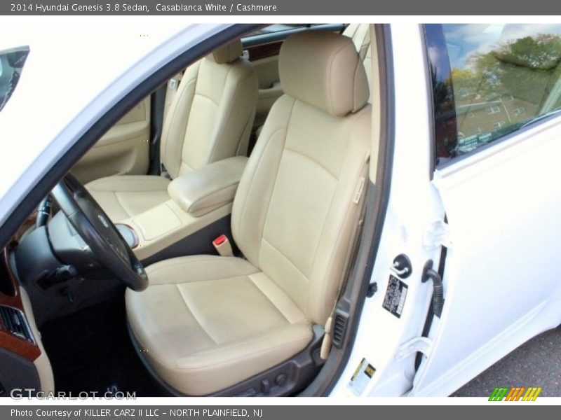 Casablanca White / Cashmere 2014 Hyundai Genesis 3.8 Sedan