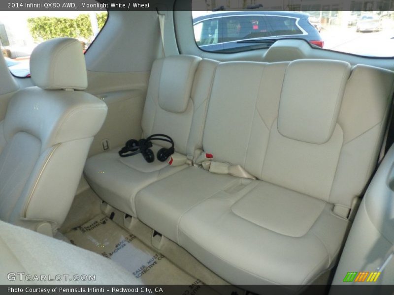 Rear Seat of 2014 QX80 AWD