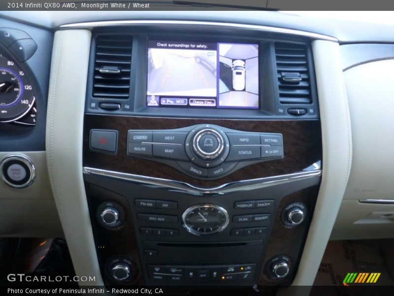 Controls of 2014 QX80 AWD