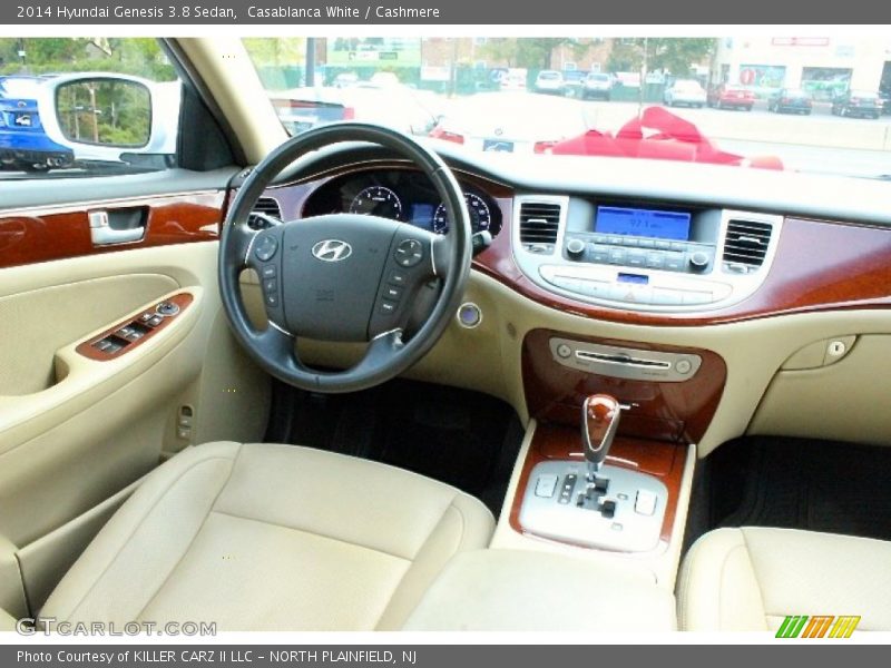 Dashboard of 2014 Genesis 3.8 Sedan