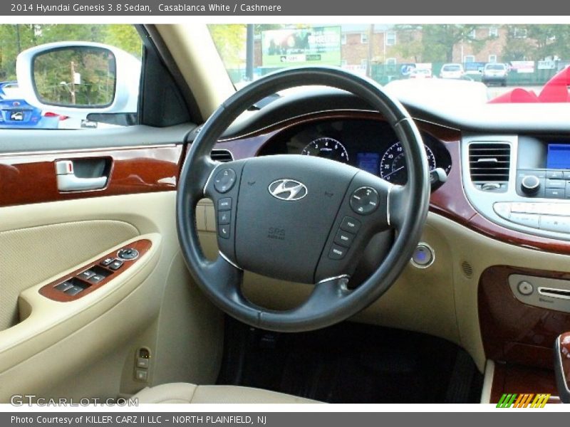  2014 Genesis 3.8 Sedan Steering Wheel
