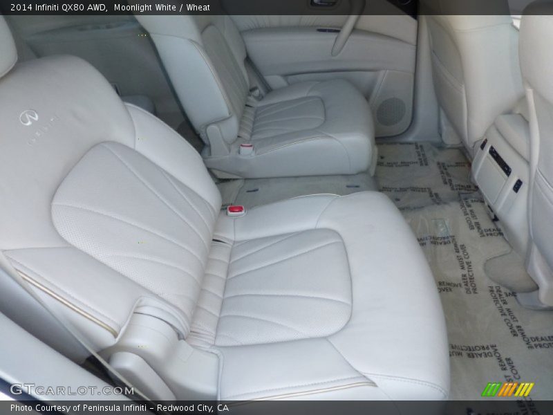 Rear Seat of 2014 QX80 AWD