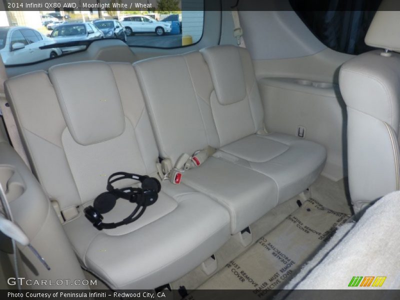 Rear Seat of 2014 QX80 AWD