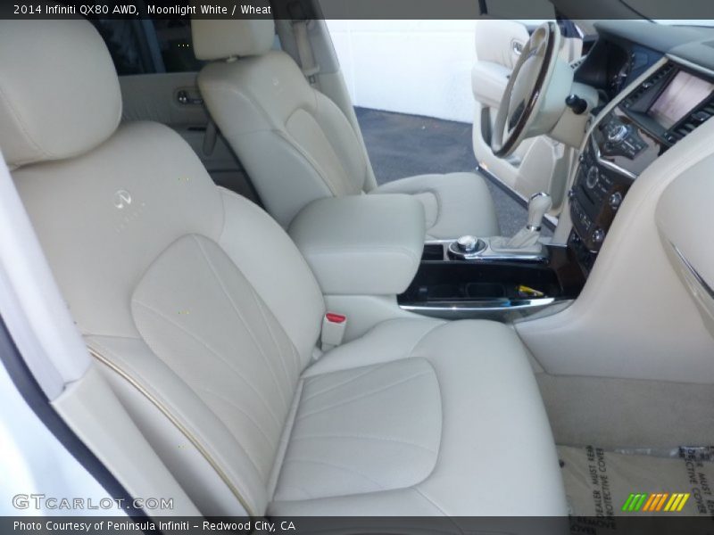 Front Seat of 2014 QX80 AWD