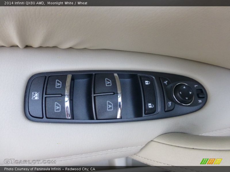Controls of 2014 QX80 AWD