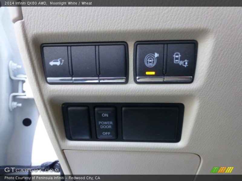 Controls of 2014 QX80 AWD
