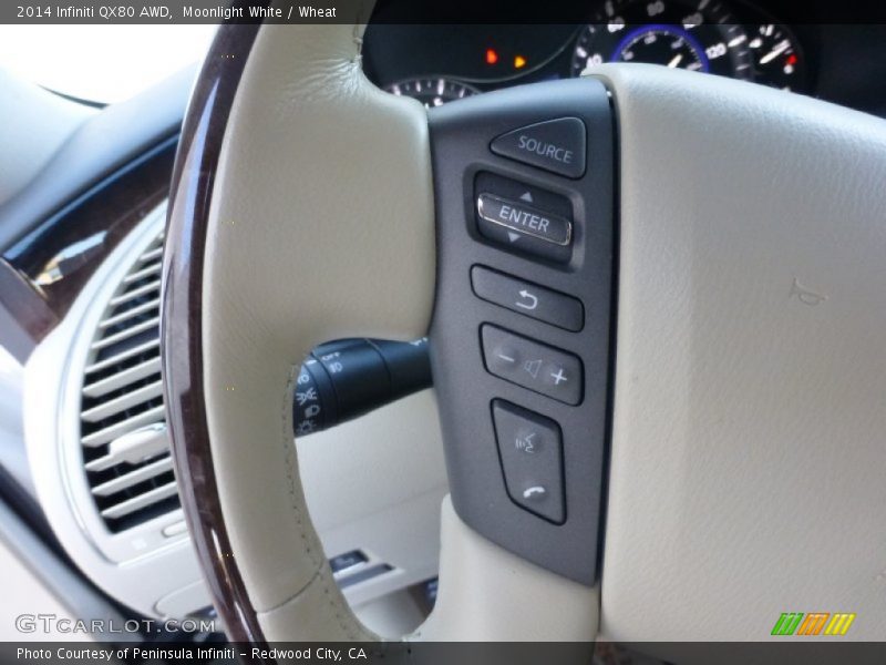 Controls of 2014 QX80 AWD