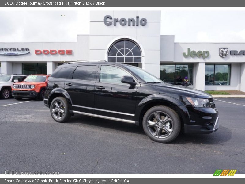 Pitch Black / Black 2016 Dodge Journey Crossroad Plus