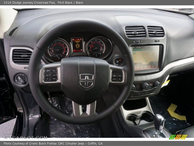 Pitch Black / Black 2016 Dodge Journey Crossroad Plus