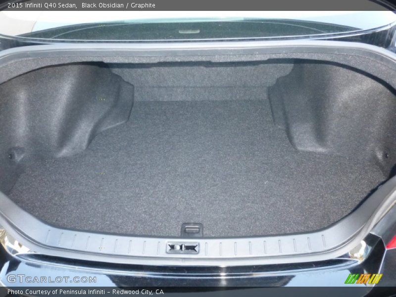 Black Obsidian / Graphite 2015 Infiniti Q40 Sedan