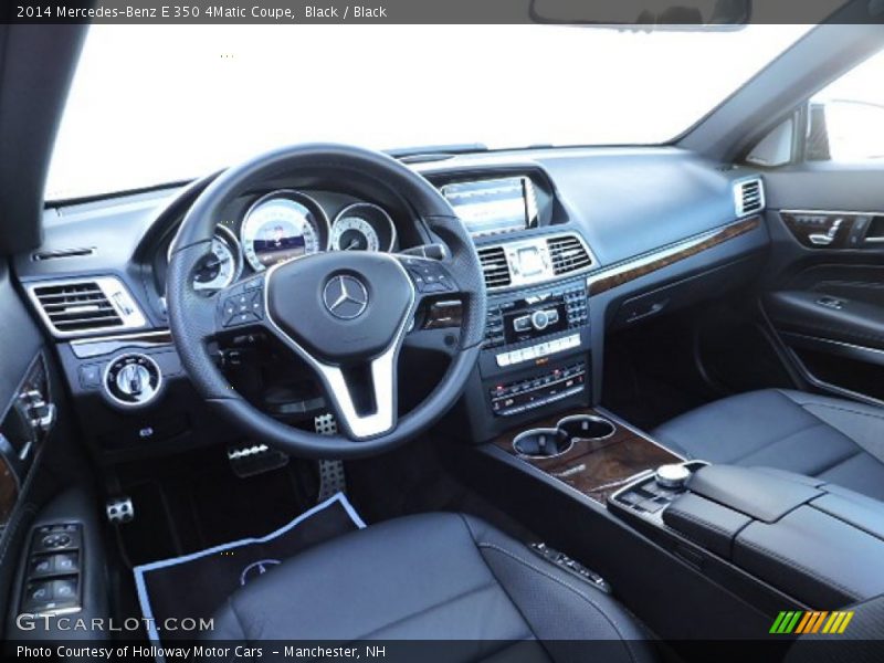 Black Interior - 2014 E 350 4Matic Coupe 