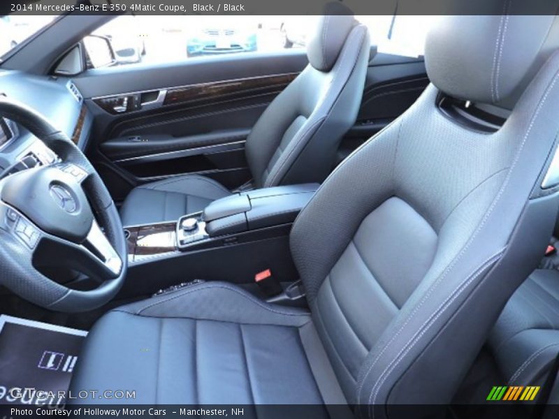 Front Seat of 2014 E 350 4Matic Coupe