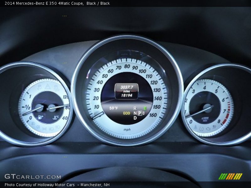  2014 E 350 4Matic Coupe 350 4Matic Coupe Gauges