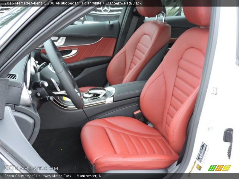 Front Seat of 2016 C 300 4Matic Sedan