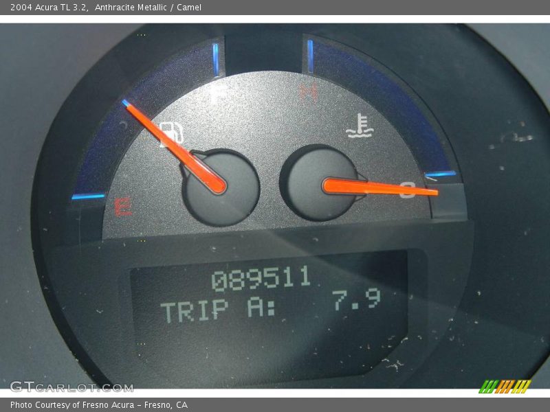 Anthracite Metallic / Camel 2004 Acura TL 3.2