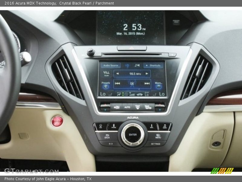 Crystal Black Pearl / Parchment 2016 Acura MDX Technology