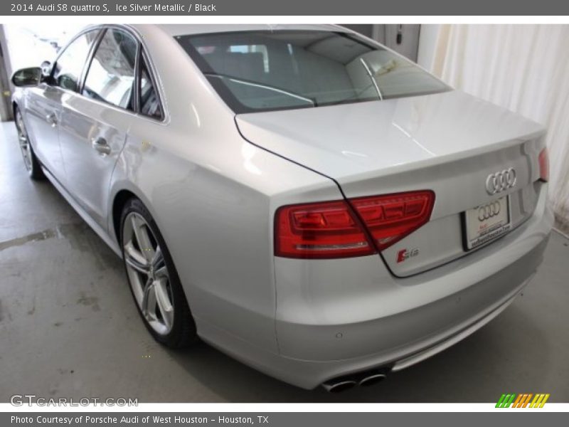 Ice Silver Metallic / Black 2014 Audi S8 quattro S