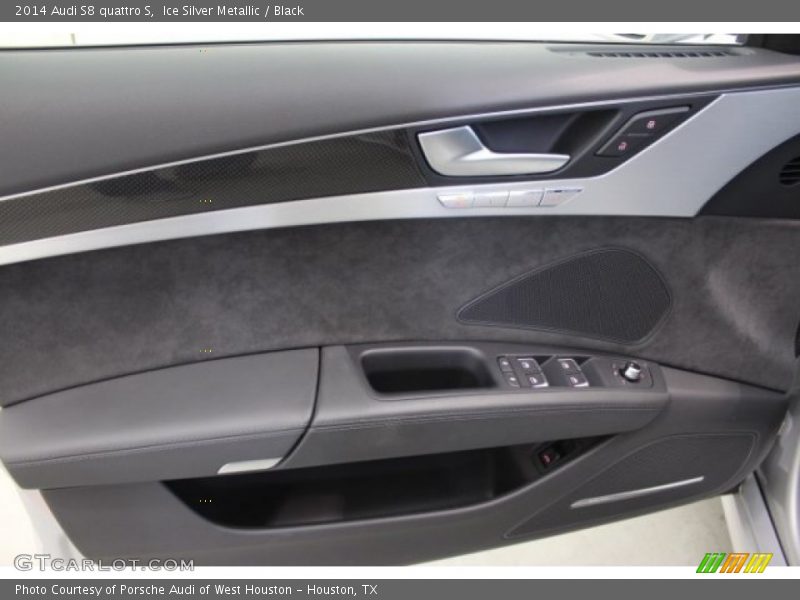 Ice Silver Metallic / Black 2014 Audi S8 quattro S