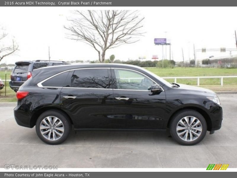 Crystal Black Pearl / Parchment 2016 Acura MDX Technology