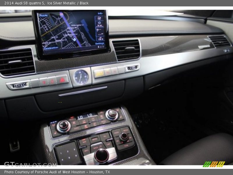 Ice Silver Metallic / Black 2014 Audi S8 quattro S