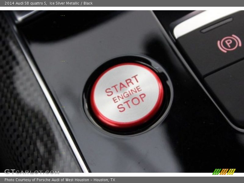 Ice Silver Metallic / Black 2014 Audi S8 quattro S
