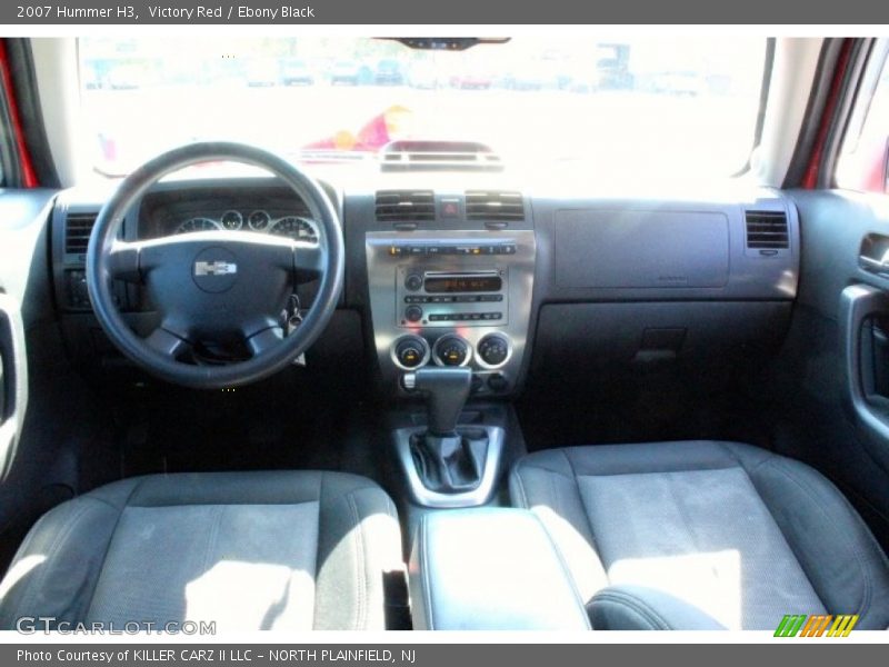 Victory Red / Ebony Black 2007 Hummer H3