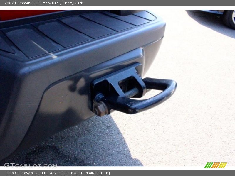 Victory Red / Ebony Black 2007 Hummer H3