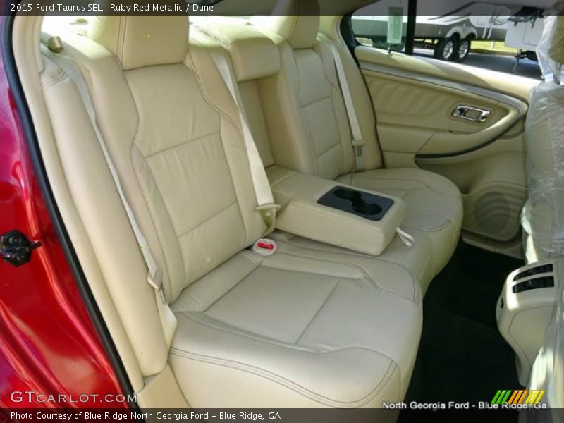 Ruby Red Metallic / Dune 2015 Ford Taurus SEL