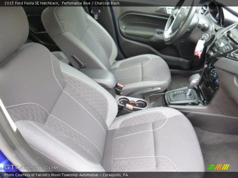 Perfomance Blue / Charcoal Black 2015 Ford Fiesta SE Hatchback