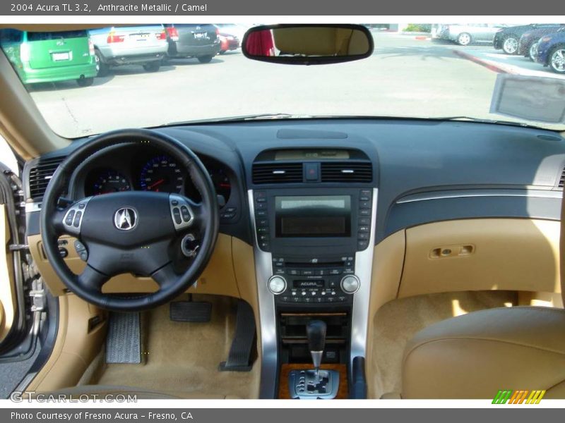 Anthracite Metallic / Camel 2004 Acura TL 3.2