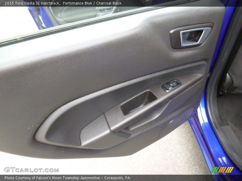 Perfomance Blue / Charcoal Black 2015 Ford Fiesta SE Hatchback